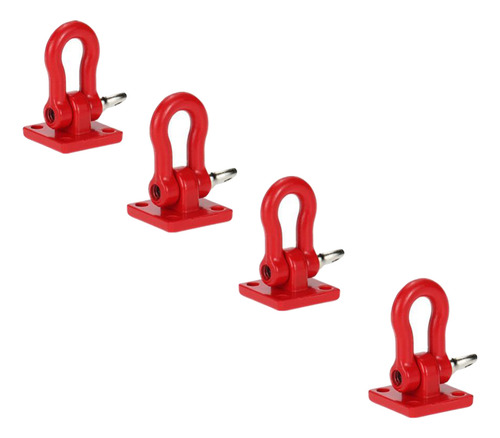 4pcs Rc Car Tow Hook Para Hsp Axial Scx10 D90 Car Truck