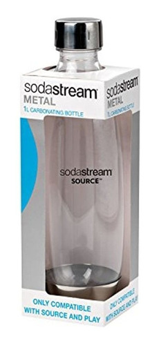 Sodastream Source Carbonating Bottle Metal Single 1 L De Ace