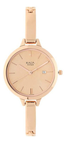 Reloj Titan Raga Viva Para Mujer: Clásico Y Resistente Al Agua