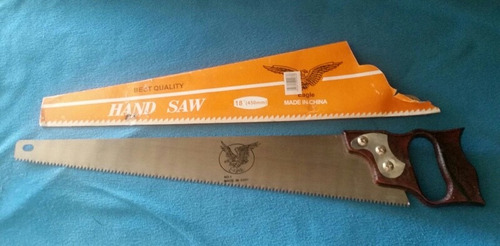 Serrucho Mango Madera 18 Pulgadas O 45 Cm