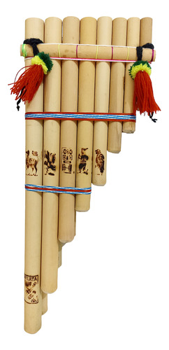 Zampoña Andina Tradicional Autentica Legitima Flauta Pan