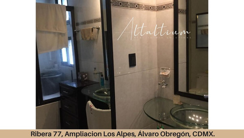 Casa En Venta Ribera 77, Ampliación, Los Alpes, Álvaro Obregón, Cdmx. Vg5-za