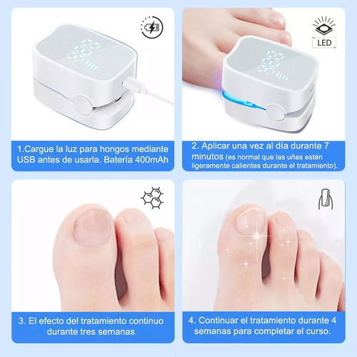 . 2 Pzs Tratamiento Láser De Hongos En Las Uñas Y