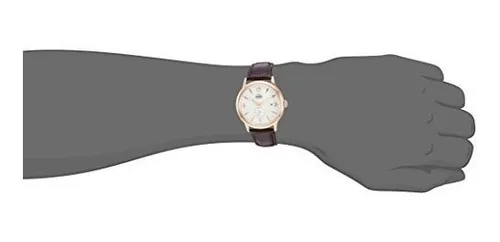 Reloj De Vestir Japonés Automático De Acero Inoxidable Y Cue
