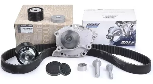 Kit Correa Distribución Duster K4m Original + Bomba Agua - Prismotors  Autorepuestos