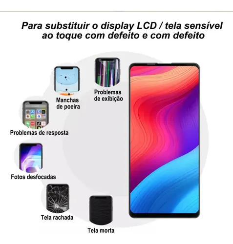 Tela Lcd Realme C11 2021 Rmx3231 C21 Rmx3201 C20 Rmx3063