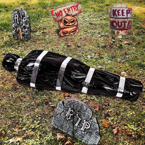 Set De Decoraciones De Cadáveres De Halloween, Accesorios De