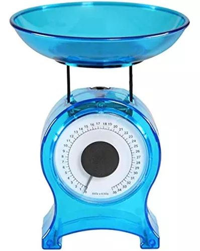 Báscula De Cocina Azul Home-x, Báscula Mecánica Pequeña Para