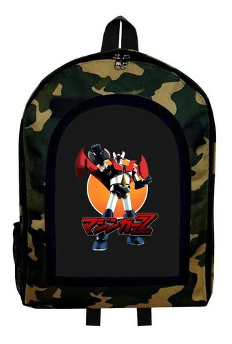 Mochila Camuflada Mazinger Z Modelo 22