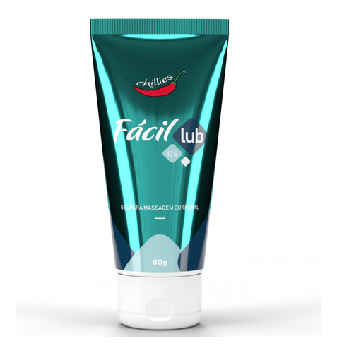 Lubrificante Gel De Massagem Corporal - Fácil Ice Lub - 60g