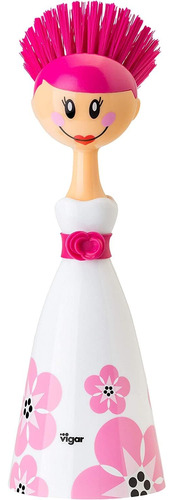 Cepillo Platos Dolls April Vestido Estampado, 103/4inch...