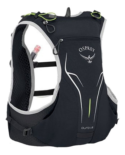 Mochila Chaleco Duro 1.5 Bolsa Hidratación Sm Osprey Packs Color Negro