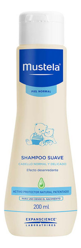 Shampoo Para Bebe Suave Mustela Piel Normal 500ml