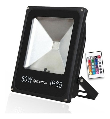 Reflector Faro Led 50w Rgb Multicolor Con Control