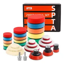 Comprar Spta Juego De 29 Almohadillas Para Pulir Detalles De De Con