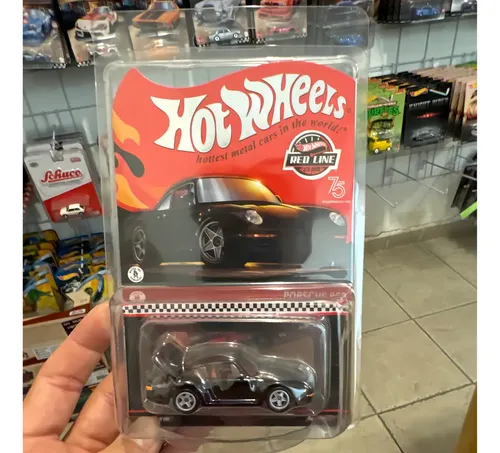 Hot Wheels Porsche 959 Red Line Club 75 anos Porsche Rlc Cor preta
