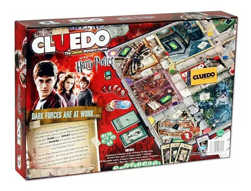 Jogo Detetive Harry Potter Clue  Detetive harry potter, Loja harry potter,  Harry potter