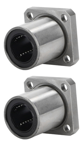 Rodamiento De Brida, 2 Piezas, Rodamientos De Bolas Lineales