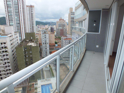 Apartamento Com 1 Dorm, Pompéia, Santos - R$ 600 Mil, Cod: 1056 - V1056