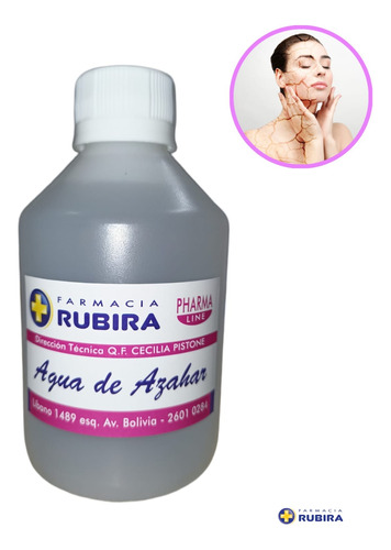 Agua De Azahar 250 Ml Hidratante Limpieza Tónico Facial