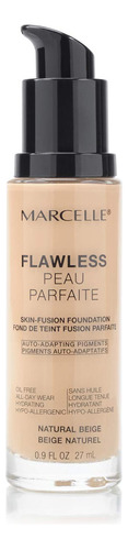 Marcelle Flawless Foundation, Beige Natural, Hipoalergénico