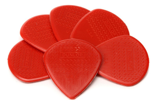 Jim Dunlop 471p3n Max Grip Jazz Iii Nylon Pack 6 Puas