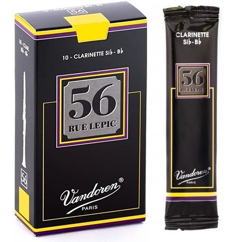 1 Palheta Vandoren 56 - Clarinete 3,5