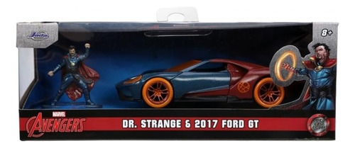 Juguetes Jada Ford Mustang W/dr Strange Nano Figura 1/32 Veh