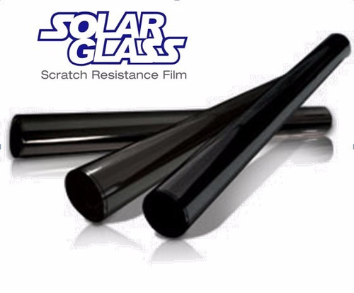 Papel Ahumado Solarglass Negro 1% 0,50x15m 1ply