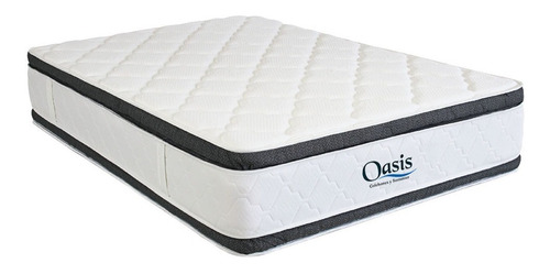 Colchón Ortopédico Oasis Doble Pillow Top Sencillo 1.00x1.90