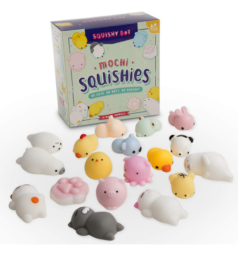 Mochi - Juguete Blando De Animales Kawaii, Bonitos Accesorio