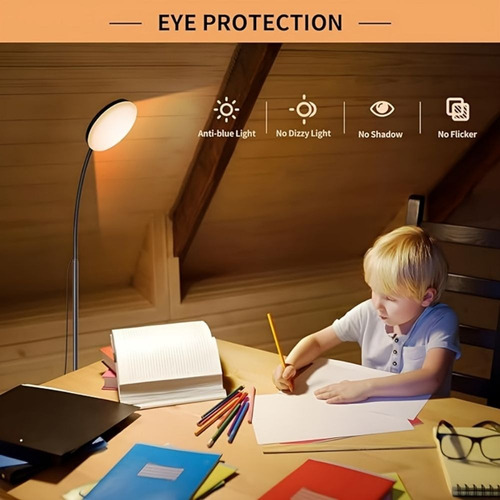 Luminária De Chão Led Para Quarto, Escritório, Sala De Estar