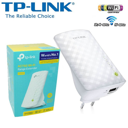 Repetidor Amplificador Wifi Extensor Tp-link Re200 Dual Orl