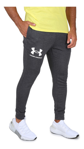 Pantalón Under Under Armour Rival Terry Hombre En Gris | Sto