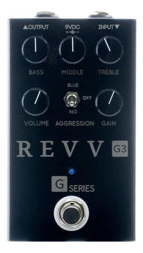 Revv Amplification G3 Distortion, Edicion Opaca (gear Hero E