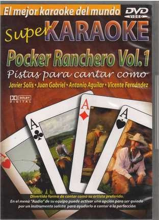 Dvd - Super Karaoke / Pocker Ranchero Vol.1