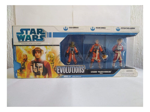 Cesi Eirriss/ Kesin Ommis/ Keyan Farlander Star Wars Pilotos