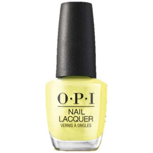 Opi Esmalte Nl Sunscreening My Calls Amarillo Glitter 