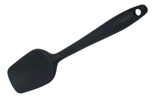 Kit Mini Conjunto 4 Peças Silicone Utensílios Preto