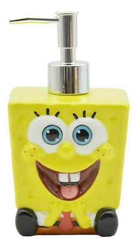 Dispensador De Jabón Bob Esponja Baño Cocina Nickelodeon