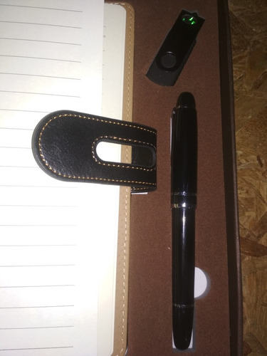 Imagen 3 de 6 de Set Regalos Para El Dia Del Padre( Agenda Perpetua,boligrafo