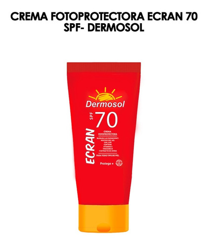 Crema Foto Protectora Ecran 70 Spf- Dermosol