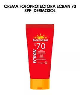 Crema Foto Protectora Ecran 70 Spf- Dermosol