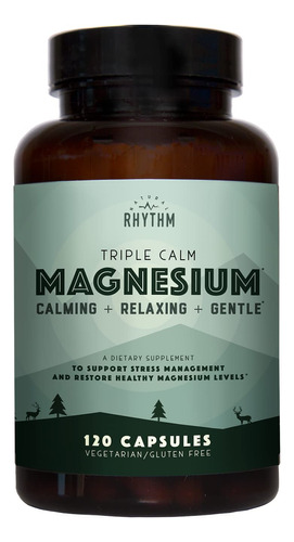 Triple Calm Magnesiomag. Taurate, Glycinate, Y Malate Para E