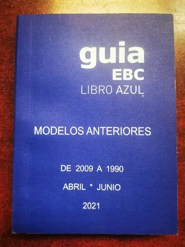 Consulta El Valor De Tu Auto Modelos Anteriores Libro Azul en venta en ...