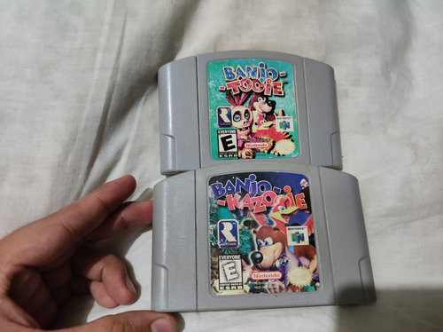 Nintendo 64 Banjo Tooie Y Banjo Kazooie Originales 