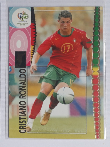 Cristiano Ronaldo Trading Cards Rookie En Mundiales 2006 