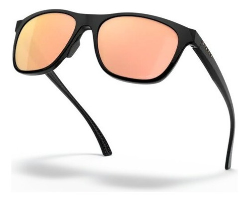 Anteojos De Sol Oakley Leadline Polished Rose Gold Diseño Redondeado