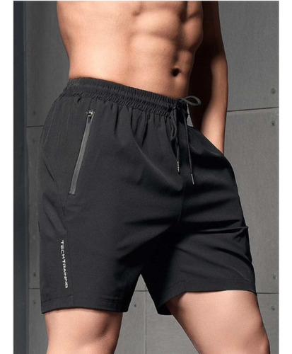 Sport Hombre Shorts Deportivos  Con Bolsillo Con Cremallera