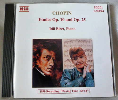 Chopin Estudios Op. 10 Y Op. 25 Idil Biret Piano  (na)